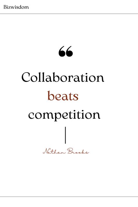 Unlock the power of collaboration over competition with this inspiring quote by Nathan Brooks. Discover how working together leads to greater achievements. #Collaboration #Teamwork #Success #Motivation Famous Coach Quotes, Winning Team Quotes, Coach Quotes Inspirational, Competitive Quotes, Team Quotes, Teamwork Quotes, Coach Quotes, Success Motivation, Best Inspirational Quotes