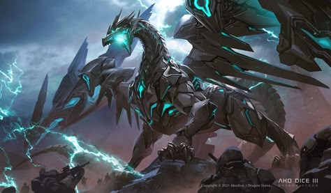 Dragon Mecha Concept Art, Robot Dragon Concept Art, Mecha Dragon Art, Dragon Mech, Sci Fi Monster, Machine Dragon, Mecha Dragon, Mecha Concept Art, Robot Dragon