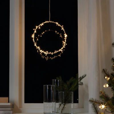 Ikea Strala, Artificial Potted Plants, Ikea Family, Ring Shapes, Christmas Figurines, Led Light Bulb, Incandescent Bulbs, Light Fittings, Led Lampe