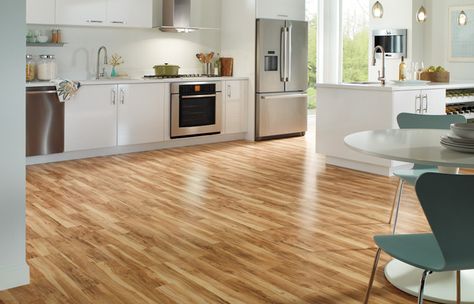 Is laminate flooring the same as vinyl flooring? Maple Laminate Flooring, Maple Flooring, Spalted Wood, Red Oak Hardwood Floors, How To Clean Laminate Flooring, Red Oak Hardwood, Installing Laminate Flooring, Hardwood Floor Colors, Best Laminate