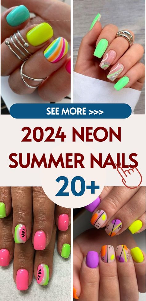 Best 12+ purple french nails you must try this year Bright Short Summer Nails, Easy Summer Gel Nails, Neon Gel Nails Short, Bright Summer Nails Designs 2024, Summer Nail Art 2024, Fun Neon Nails, Summer Abstract Nails, Neon Nail Ideas, Neon Summer Nails