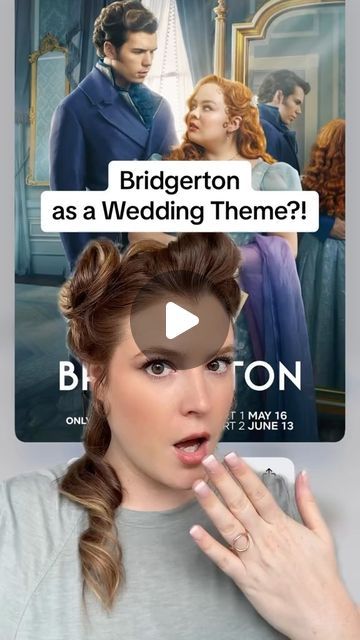 Lynea D'Aprix on Instagram: "Bridgerton as a Wedding Theme?! #bridgerton #bridgertonnetflix #bridgertonwedding #weddingideas" Bridgerton Fall Wedding Aesthetic, Bridgerton Wedding Inspired, Bridgerton Carriage Scene, Bridgerton Wedding Aesthetic Bridesmaids, Bridgeton Themed Wedding, Bridgerton Wedding Ideas, Bridgerton Aesthetic Wedding, Bridgeton Wedding Theme, Bridgeton Wedding