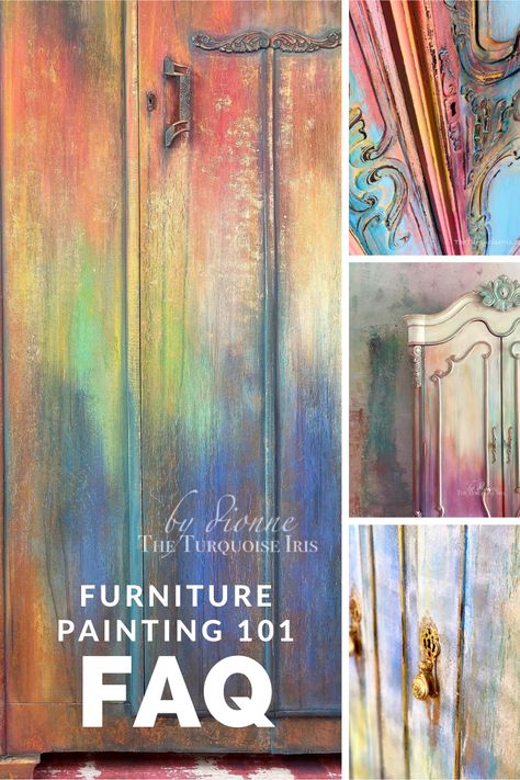 Diy Muebles Ideas, Painting 101, Furniture Painting Techniques, Boho Furniture, Diy Furniture Renovation, Furniture Rehab, Funky Painted Furniture, Furniture Renovation, Furniture Painting