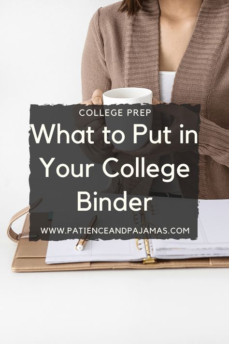 College Binder Organization, Semester Prep, Vision Binder, Online College Organization, College Organization Binder, Binder Organization School, College Binder, College Semester, University Essentials