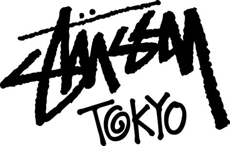 Stussy Logo Graphics, Tokyo Logo, Stussy Logo, Popular Logos, Sports Signs, Travel Logo, Premium Logo, Png Vector, Svg Free