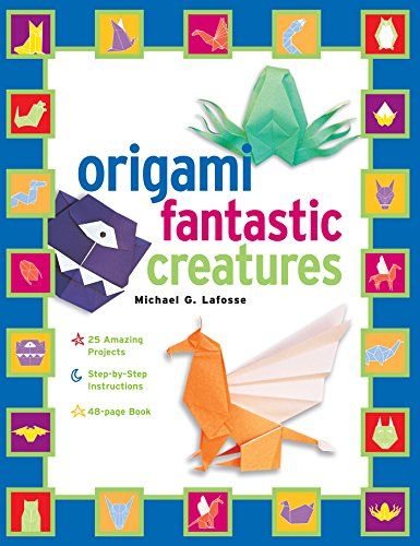 Origami Fantastic Creatures Kit Ebook: Make Origami Monsters and Mythical Creatures!: Includes Origami Book with 25 Easy Projects: Great for Kids and Parents by [LaFosse,Michael G.] Origami Book, Origami Yoda, Origami Bookmarks, Origami Star Box, Origami Artist, Kids Origami, Book Corner, Origami Dragon, Origami For Beginners