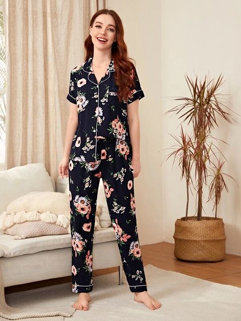 Night Dress Pajama Set, Night Suits For Women Pajama Set, Women Pajamas Set, Night Suits Pajama Set, Women Night Suit, Night Suits For Women, Sleep Ware, Girls Night Dress, Night Wear Dress