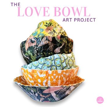 Love Bowl: A recycled paper clay art activity for Earth Day, Valentines Day, etc Valentine Card Template, Steam Lessons, Paper Clay Art, Paper Mache Bowls, Kindergarten Art Projects, Bowl Art, Diy Bowl, Egg Cartons, Mixed Media Crafts