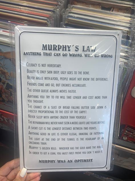 Murphy’s Law Tattoo, Murphy Tattoo, Law Tattoo, Friends Come And Go, Murphy Law, Never Sleep, Slice Of Bread, You Tried, The Fool