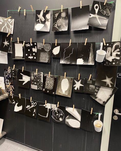 Students photograms submissions for projects based on cultural sustainability and identity 🎞️ What a feeling when you have handed in all your work and feel accomplished 🎉 Well done class of 2023 . . . . . . . . #photograms #darkroom #photography #photographyworkshop #photogramworkshop #photographystudents #fashiondesign #fashiondesignlecturer #classof2023 #silvercrystals Photography Student Aesthetic, Photograms Photography, Photogram Darkroom, Photograms Ideas, Photography Darkroom, Darkroom Photography, College Photography, Photography Student, Photography Exhibition