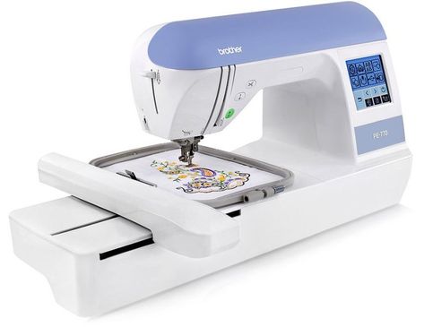 How to get started with Machine Embroidery-Brother PE770 Machine Embroidery Basics, Embroidery Machine Reviews, Embroidery Basics, Brother Embroidery Design, Embroidery Machine Patterns, Embroidering Machine, Brother Sewing Machine, Best Embroidery Machine, Machine Embroidery Tutorials