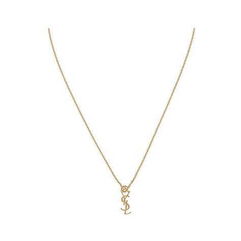 SAINT LAURENT Monogram necklace ($365) ❤ liked on Polyvore featuring jewelry, necklaces, accessories, colares, charm necklaces, monogram necklaces, clasp necklace, monogram charm necklace and gold tone jewelry Fashion Consultant Stylists, Saint Laurent Jewelry, Ysl Necklace, Colored Necklace, Necklace Clasp, Kawaii Jewelry, Necklaces Gold, Rich Women, Clasp Necklace