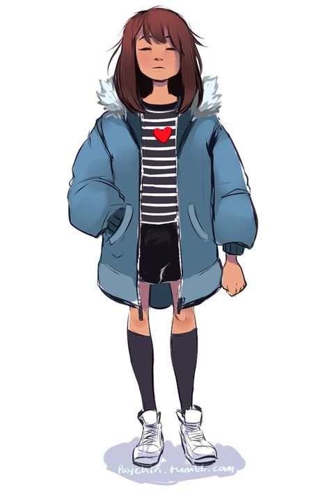 Teen Frisk in Sans' coat is the best thing >w< Sans E Frisk, Frans Undertale, Sans And Papyrus, Toby Fox, Art Things, Comfort Characters, Undertale Art, Undertale Fanart, Undertale Comic