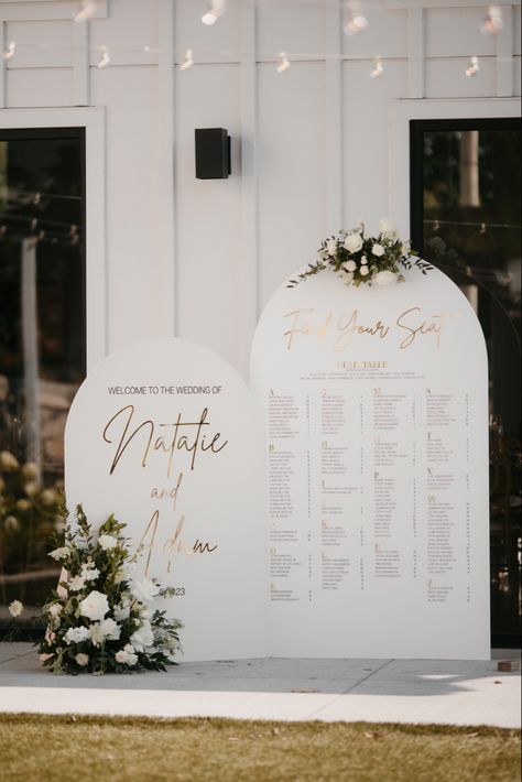 Seating plan wedding