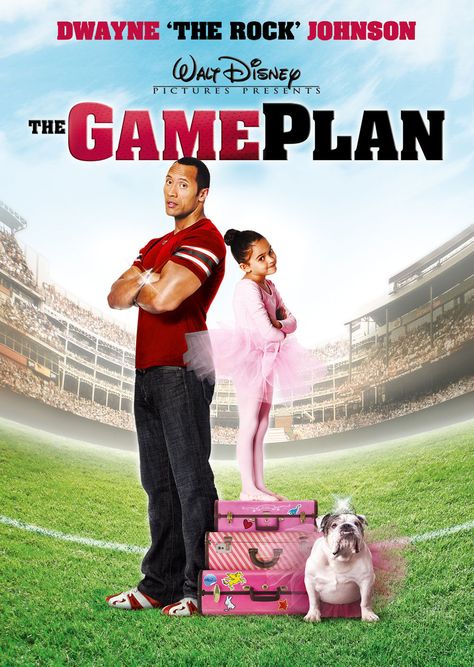 Plan Movie, The Game Plan, All Disney Movies, Disney Channel Movies, Morris Chestnut, رعب نفسي, Film Disney, Childhood Movies, The Rock Dwayne Johnson