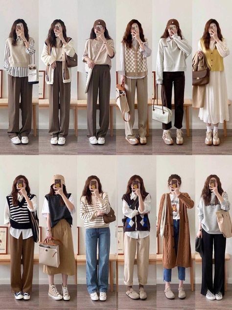 Spring Outfits Japan, Smart Casual Women Outfits, Japan Outfits, Stylish Outfits Casual, Simple Style Outfits, Japan Outfit, Everyday Fashion Outfits, Casual Day Outfits, Easy Trendy Outfits