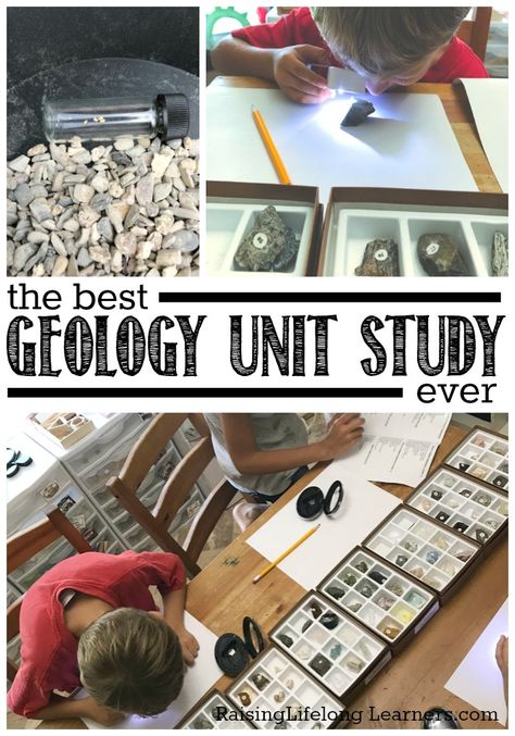 Montessori, Science Activities For Elementary, Geology Study, Activities For Elementary Kids, Geology Activities, Geology Lessons, Rock Unit, Science Unit Studies, Unit Studies Homeschool