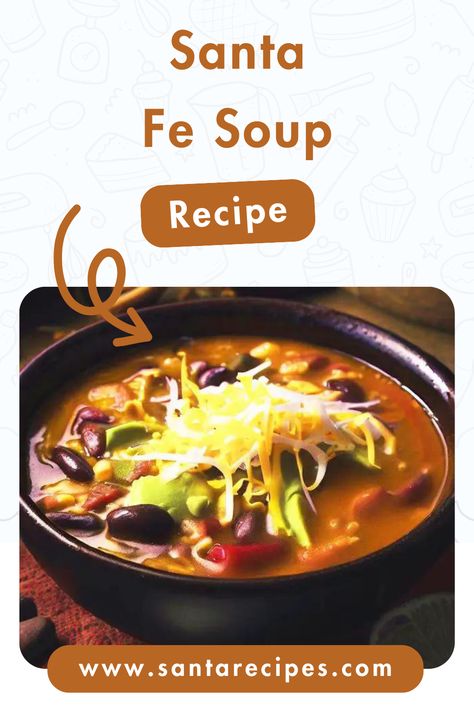 If you're craving a flavorful and satisfying soup that captures the essence of Southwest cuisine then this Santa Fe Soup recipe is just what you need.
#SantaFeSoup #Recipe Santa Fe Soup Crockpot, Southwest Soup Crockpot, Santa Fe Soup Recipe, Sante Fe Soup Recipes, Sante Fe Soup, Southwest Soup, Santa Fe Soup, 7 Can Soup, Soup With Ground Beef