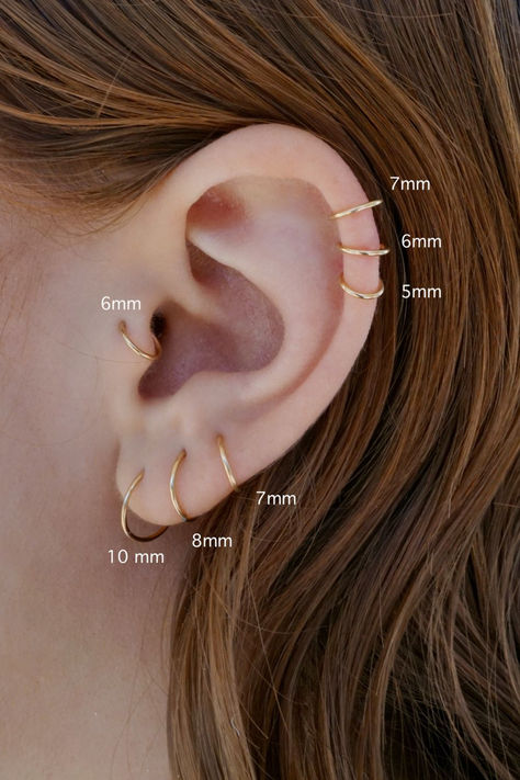 Ear piercing helix