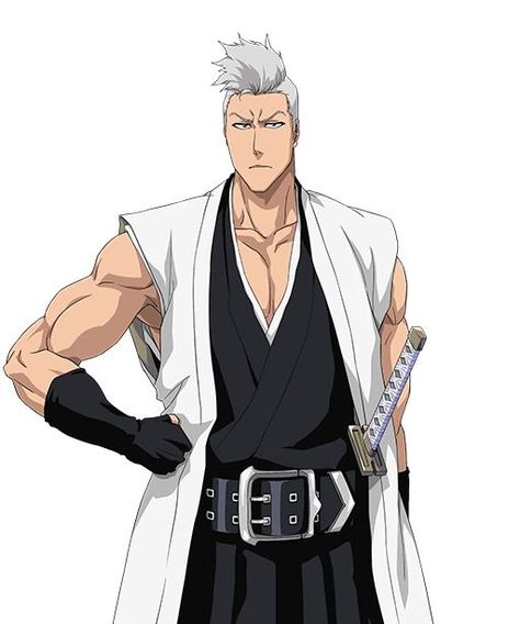 Kensei Muguruma, Bleach Captains, Workers Jacket, Drill Instructor, Worker Jacket, Throwing Shade, Construction Workers, Bleach Characters, Bleach Art