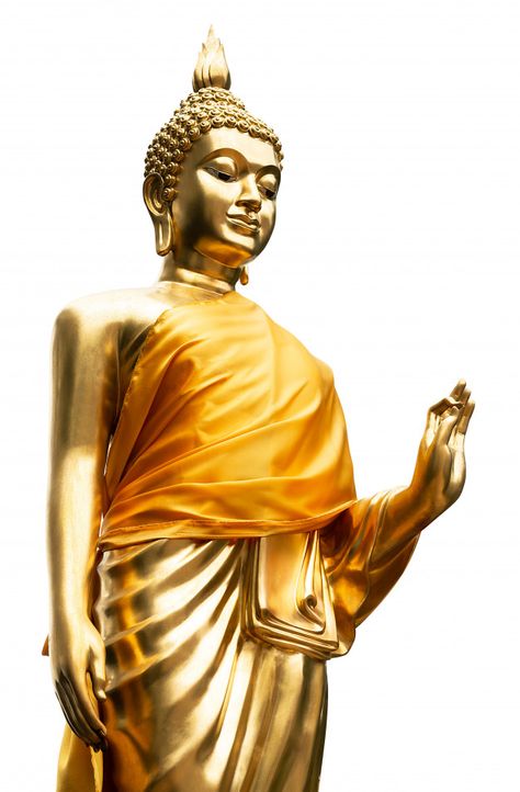 Golden Buddha Statue, Small Buddha Statue, Gautam Buddha, Photo Face, Golden Buddha, Buddha Figures, Golden Art, Amitabha Buddha, Buddha Face