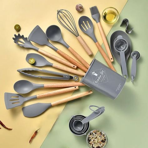 *34 In One Kitchen Utensils* *- 10,000 Naira* #springmallx#springmallxnigeria#bestcustomerservice#springmallxnaija#kitchen#kitchenutensils#beautify#buyfast#shoponline#swift#swiftandeasycooking Cookware Essentials, Silicone Utensil Set, Silicone Kitchenware, Kitchenware Set, Silicone Kitchen Utensils, Silicon Utensils, First Kitchen, Kitchen Utensil Set, Kitchen Baking