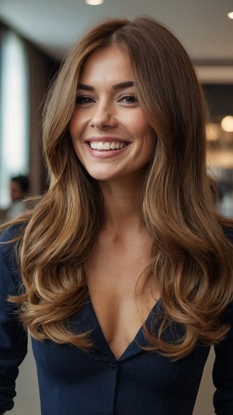 Transform Your Brown Hair: 15 Chic Ideas You’ll Love 34 Light Chocolate Blonde Hair, Chestnut Brown Hair Highlights, Long Chestnut Brown Hair, Bronzed Brunette Hair, Light Brown Golden Hair, Dark Blonde Natural Hair, Golden Chestnut Hair, Golden Dark Brown Hair, Light Chocolate Hair