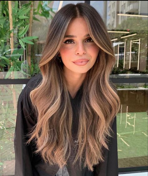 Beige Blonde Hair, Rambut Brunette, Hair Contouring, Brown Hair Looks, Brown Hair Inspo, Brunette Hair With Highlights, Balayage Hair Dark, Balayage Blonde, Brown Hair With Blonde Highlights