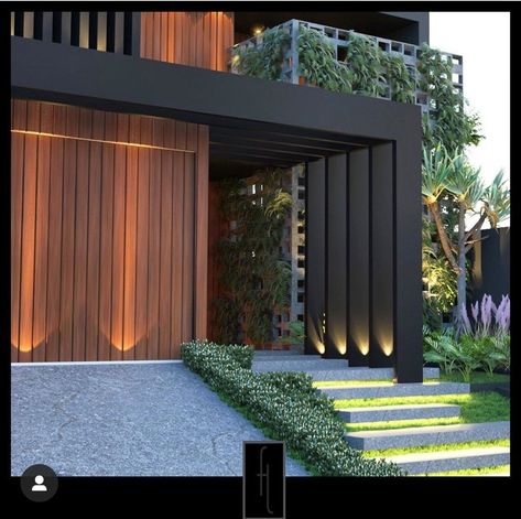 House Main Gates Design, Carport Designs, Entrance Gates Design, Modern Entrance, Entrance Design, Home Landscaping, Best Home Decor Ideas, House Architecture Design, Dream House Exterior