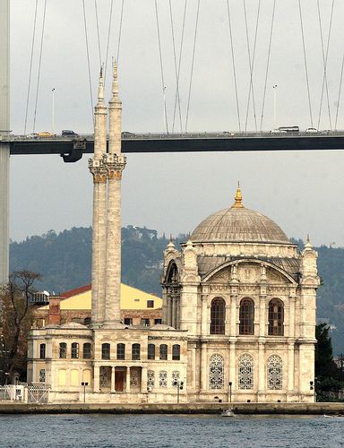 Ortakoy Mosque, Istanbul, Turkey Bosphorus Bridge, Mosque Architecture, Beautiful Mosques, Sacred Places, Historical Place, Place Of Worship, Islamic Architecture, Istanbul Turkey, Beautiful Architecture