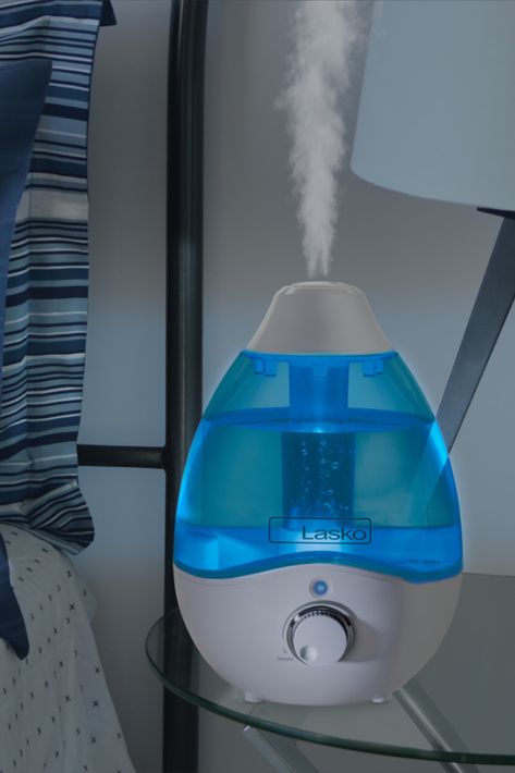 The winter air can be extremely drying, both outside and inside your home. This Lasko humidifier was included on this list of the '7 Best Home Essentials for Winter!' Sunrise Alarm, Ways To Destress, Sunrise Alarm Clock, Winter Air, High Pressure Shower Head, Space Heaters, Digital Lifestyle, Smart Bulb, Smart Bulbs