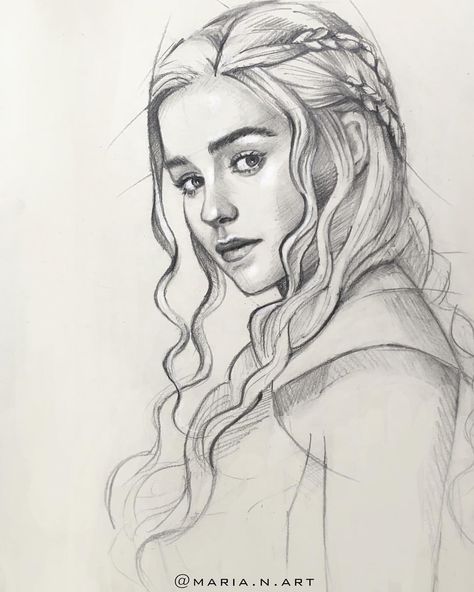 #daenerys #daenerystargaryen #khaleesi #emiliaclarke #motherofdragons #gameofthrones #got #art #sketch #moleskine Daenerys Targaryen Drawing, Game Of Thrones Drawings, Dessin Game Of Thrones, Daenerys Targaryen Art, Pencil Sketch Drawing, Targaryen Art, 얼굴 그리기, Gra O Tron, Face Sketch