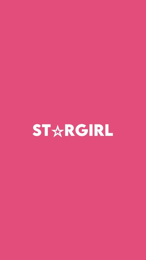 pink wallpaper saying stargirl Stargirl Wallpaper, Y2k Lana Del Rey, Pink Star Background, Lana Del Rey Wallpaper, Pink Wallpaper Ipad, Hot Pink Wallpaper, Dark Red Wallpaper, Good Insta Captions, Retro Wallpaper Iphone