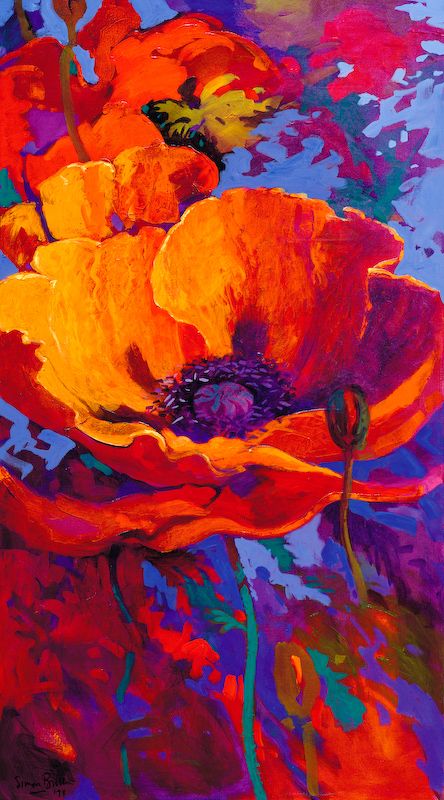 Simon Bull, Poppy Painting, 수채화 그림, Ink Drawings, Art Quilts, 그림 그리기, Painting Inspiration, Red Flowers, Art Day