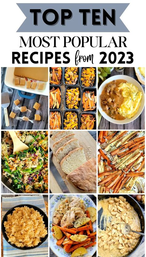 Most popular recipes 2023 Top Dinner Recipes, Popular Dinner Recipes, Bizarre Foods, Ham And Bean Soup, Popular Food, Favorite Recipes Dinner, Recipe Books, Trending Recipes, Most Popular Recipes