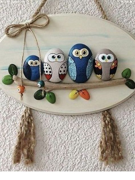 Diy Rock Art, Painted Rock Animals, Art Pierre, Stone Art Painting, Painted Rocks Craft, Painted Rocks Diy, Rock Painting Ideas Easy, Rock Painting Patterns, Stone Pictures