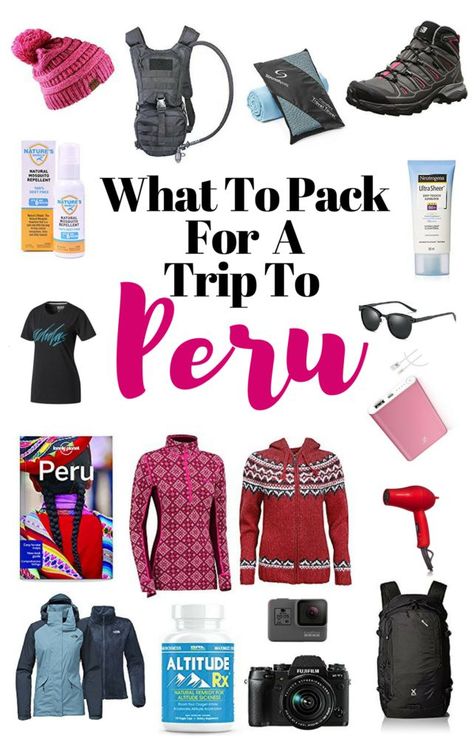 What To Pack For Peru, Peruvian Culture, Peru Vacation, Trip To Peru, Pack For A Trip, The Bucket List, Buying Stuff, Bridal Shower Inspiration, Central America Travel