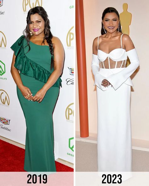 Mindy Kaling Credits Portion Control And Exercise For Her 30-Lb Weight Loss Soft Gamine, Mindy Kaling, After Pictures, Before And After Pictures