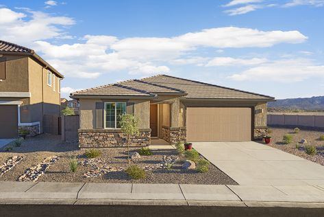 Ranch-style Augusta model home | Marana, AZ | Richmond American Homes Richmond American Homes, Ranch Style Home, Model Home, Ranch Style, Style Home, Model Homes, Dream Homes, Future House, Front Porch