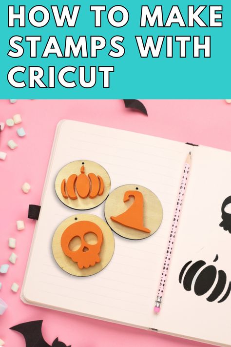 How To Make Stamps with Cricut Stamps With Cricut, Acrylic Engraving, Cricut Engraving, Make Your Own Stamp, Homemade Stamps, Engraving Designs, Engraving Metal, Engraving Wood, Engraving Projects