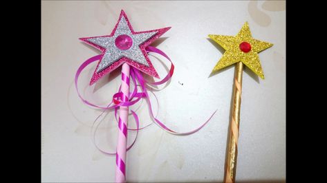 How to make a ANGEL WAND | Princess or Fairy Magic Wand | DIY STAR Wand Craft. #DiyWandMaking #MagicWandDiy #DiyAngelWand #DiyPrincessWand #DiyWandIdeas #DiyWandCraft #EasyDiyWand #DiyGlitterWand #DiyGoldWand #DiyWandPaper #DiyStarWand Magic Wand Diy, How To Make Wands, Diy Magic Wand, Magic Wand Craft, Fairy Magic Wand, Wand Craft, Wand Diy, Diy Angels, Princess Wands