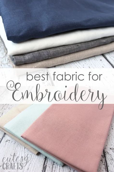 Fabric For Embroidery, Diy Upcycling, Embroidery Materials, Embroidery Transfers, Hand Embroidery Projects, Embroidery Patterns Vintage, Silk Ribbon Embroidery, Hand Embroidery Stitches, Embroidery Library