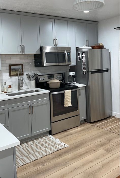 Stove And Fridge On Same Wall Small Spaces, Shelves For Kitchen Storage, Basement Apartment Layout Floor Plans, Basement Corner Kitchenette, Small One Wall Kitchen Ideas, Fridge And Stove On Same Wall, Basement Small Kitchen Ideas, Small Kitchen With Pantry, Basement Suite Kitchen