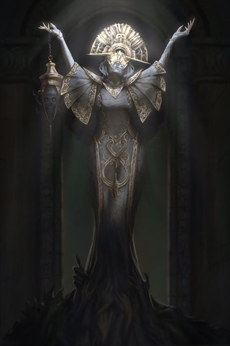 ArtStation - Adiris the goddess of putrefaction Dark Creatures, Type Art, 다크 판타지, Gothic Horror, Goddess Art, Angels And Demons, Arte Horror, Creature Concept, Fantasy Inspiration