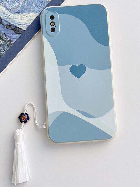 Mobil Cover Design, Cute Blue Phone Cases, Cover Phone Design, Back Cover Design Mobile, Blue Phone Case Ideas, Phone Cover Design Ideas, Cool Phone Case Ideas, Cute Mobile Covers, Phone Back Cover Ideas