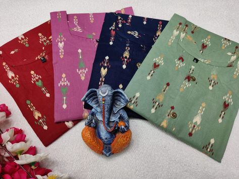 *💥BOOK 4 pcs @1450/- FREE SHIPPING* *🎀LINEN COTTON KURTIS 😍😍😍* ```NEW DESIGNS``` *💞FABRIC: LINEN COTTON* *💞SIZE: M To 5XL* *💞LENGTH: 43"* *📢SAME & ORIGINAL QUALITY ASSURANCE* *⛱️Check Our Quality Before Comparing Other Dealer's Product or Price... 😎😎😎* *🐶 Beware of Copy designs in low quality fabrics.* ```📣Book Fast📣``` ```📸Color May be Slightly Very Due to Photography Light Effect📸``` ```⛔️No Exchange / No Return Without Any Defect⛔️``` Cotton Kurtis, Fabric Photography, Photography Light, Low Quality, New Designs, Light Effect, Light Photography, Quality Assurance, News Design