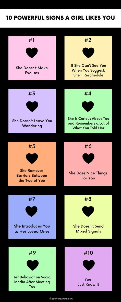 10 Powerful Signs a Girl Likes You

How to tell if a girl likes you more than a friend.

Signs she likes you romantically, how to tell if she likes you more than a friend. Friend Signs, Psychology Facts About Love, Signs She Likes You, Revenge Stories, I Want Love, A Guy Like You, She Loves You, Love Facts, Girl Sign