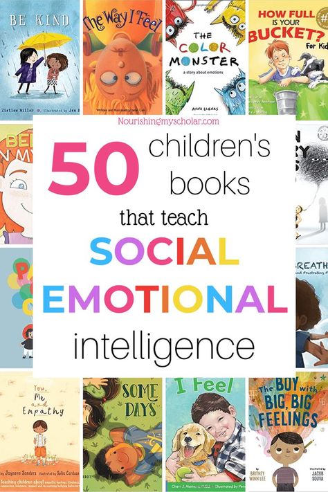 Emotional Intelligence Kids, Emotional Books, Social Emotional Activities, Social Emotional Learning Activities, Social Emotional Development, Best Children Books, Social Emotional Skills, Petite Section, Preschool Books