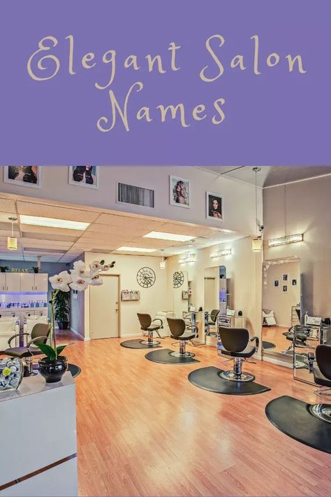 150+ Clever and Fun Names for Your Hair Salon, Barbershop, or Beauty Parlor Unique Beauty Salon Names, Saloon Names, Parlour Names, Fun Names, Salon Names Ideas, Hair Salon Names, Beauty Salon Names, Beauty Salon Interior Design, Home Hair Salons