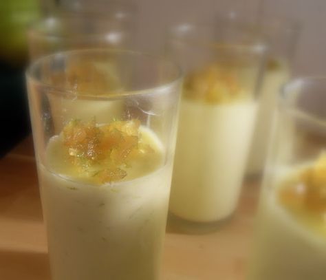 Lime and Ginger Posset Artichoke Soup, Pudding Parfait, Perfect Dinner Party, Dinner Party Desserts, The English Kitchen, Ginger Syrup, English Kitchen, Monday Evening, English Kitchens